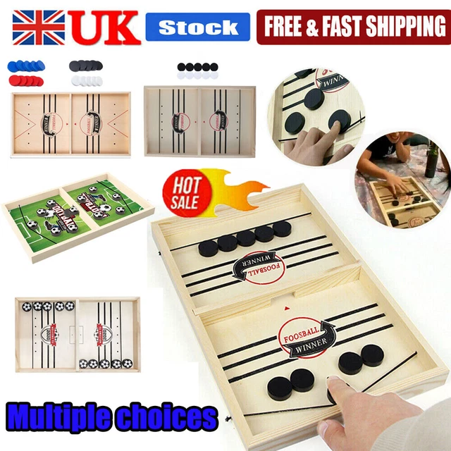 Sling Puck Game Foosball Winner Board Game Bounce Chess Eject