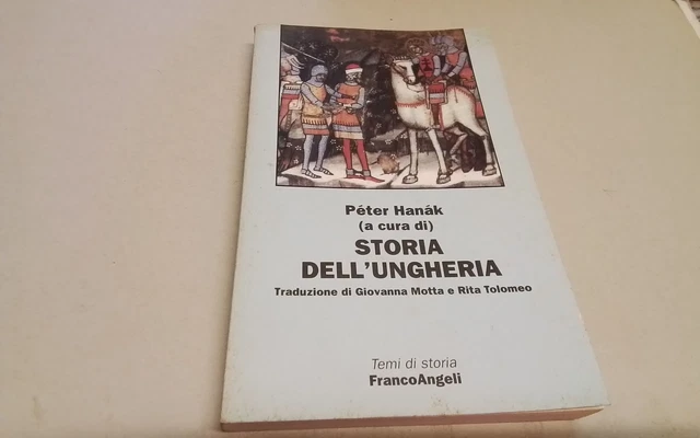 P. HANAK, STORIA DELL'UNGHERIA, FRANCO ANGELI, 1996, 28mg26