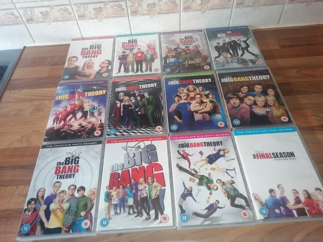 THE BIG BANG theory complete Series 1-12 Dvd Box set £37.11 - PicClick UK
