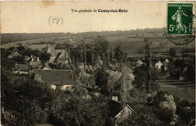 CPA Vue générale de Cessy les Bois (420932)