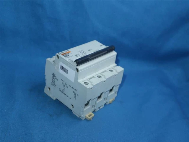 Disjoncteur Merlin Gerin 2P B63A NC100H + Arrêt D'urgence Neuf