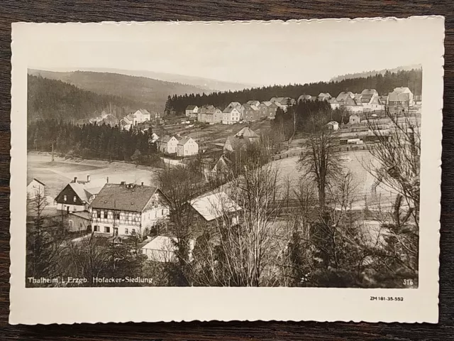 AK THALHEIM - Erzgebirge - Hofacker-Siedlung - ca. 1950