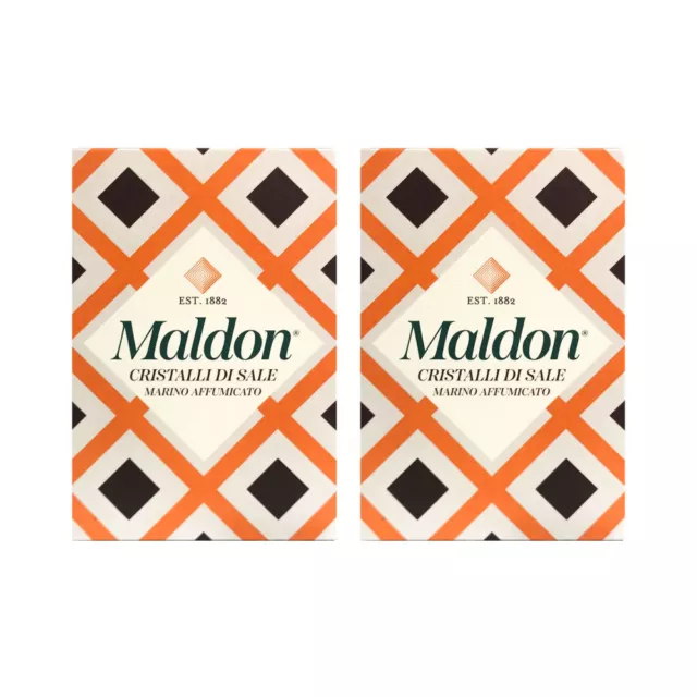 Fiocchi di Sale marino Maldon affumicato (Confezione da 2 x 125 g) Maldon  - Ita
