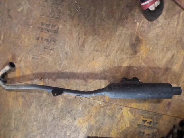 honda xr100 exhaust