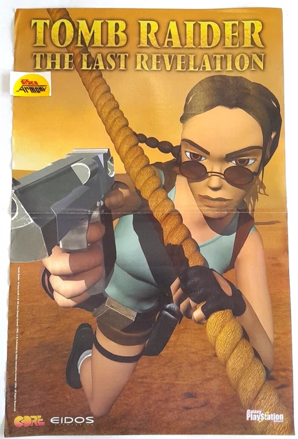 TOM RAIDER / SOUTH PARK  - Poster bifacciale allegato a  Galaxy  Playstation