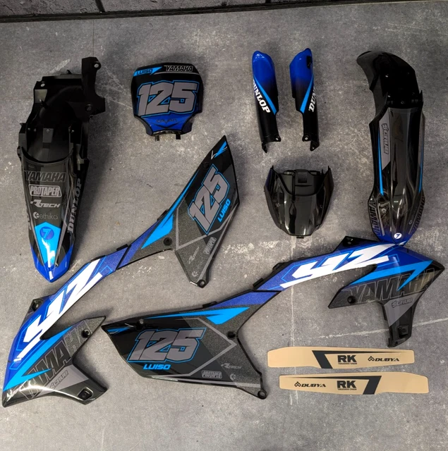 Kit Adesivi Grafica Personalizzati Per YAMAHA YZ250F YZ450F 2006-2009 – Decalcomanie Moto In Vinile UV Resistant