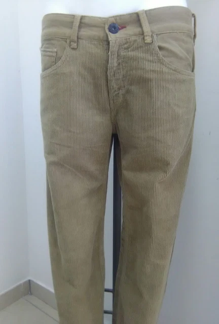 Pantalon Velours Levi's 509 - Coupe Ample, Couleur Beige, Taille W32 L34, Neuf Avec étiquettes !