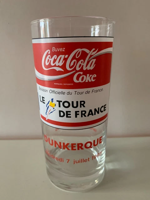 Musette Cyclisme Ancienne Coca-Cola Tour De France - Vintage Années 90, Origine France, Sac De Collection Sportive Musette Cyclisme Rétro
