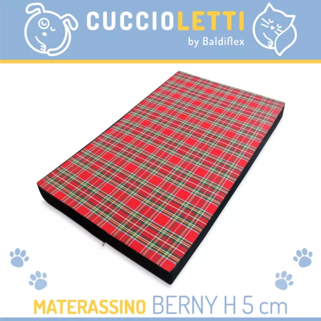 Cuccia Letto Per Cani Gatti Morbida Cuscino Materassino Cane Gatto Berny 5 Cm