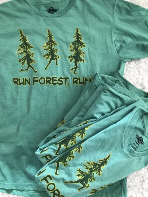 Run Forest Run Tee Shirts lot Bundle 8 Pc C2