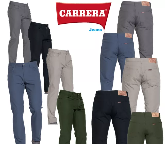 CARRERA Pantalone Jeans TELA Uomo ORIGINALE  Cotone Leggero 700 Regular Fit