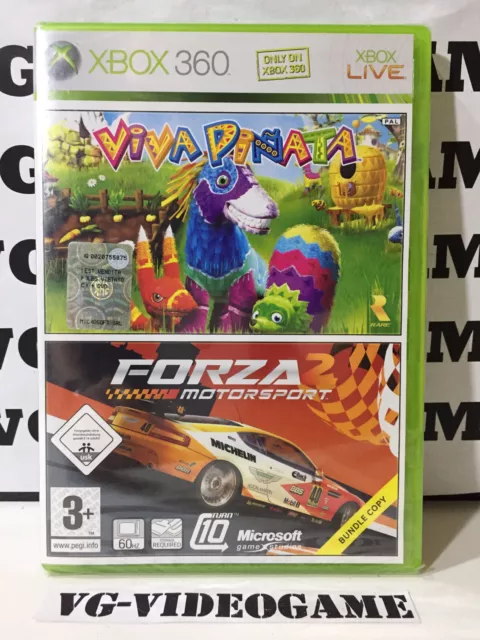 Viva Pinata - Forza Motorsport 2, Bundle Copy,  Xbox 360 Nuovo