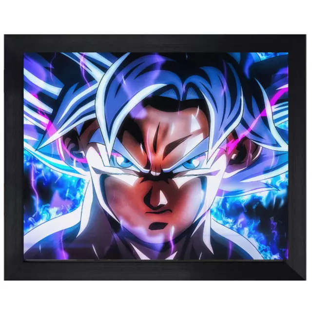 Dragon Ball Super Poster Goku Black SuperSJ Rose 12inx18in Free Shipping