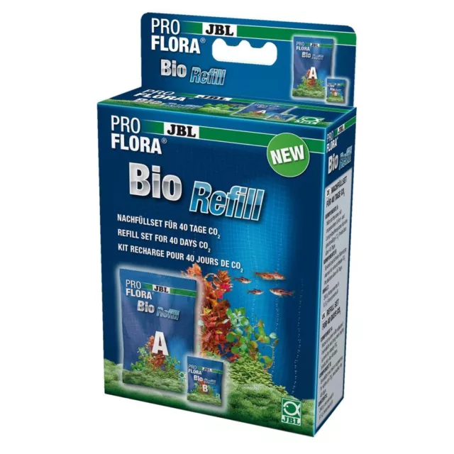 JBL ProFlora BioRefill - Juego de recarga para plantas de fertilización de CO2 orgánico