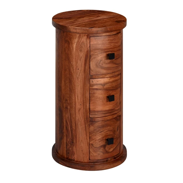 Commode 5 Tiroirs En Pin Massif Naturel – Mural 56x13x12 Cm Giardini Del Re