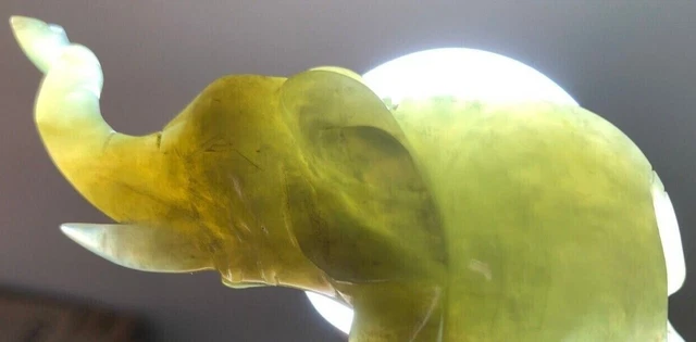 Jade Elephant Sculpture Jade Elephant Sculpture