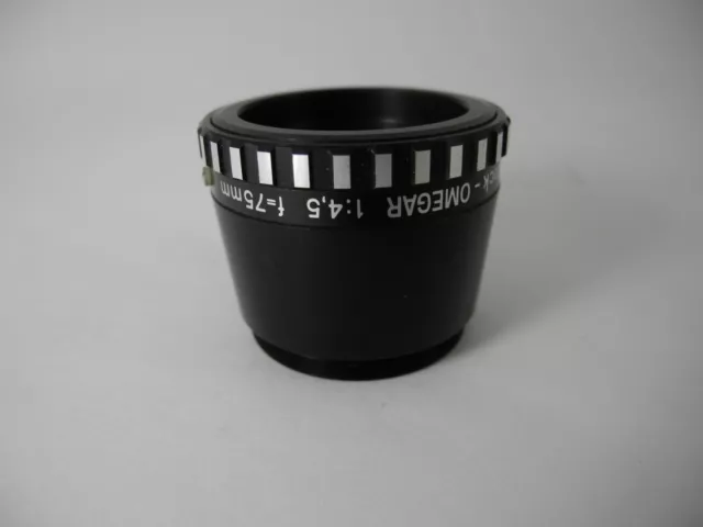 Rodenstock Omegar 75/4.5 Enlarging Lens Made In Germany Perfect Glass Sharp