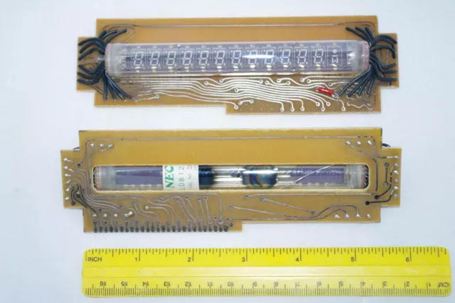 LD8121 NEC BIG Nixie Era 7-segment 12-digit VFD Clock/Calculator Tube NEW