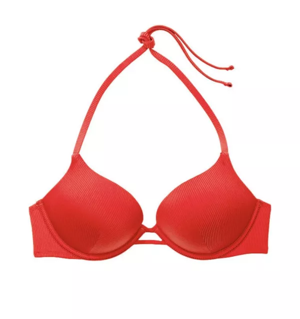 VICTORIA'S SECRET 38DD Bombshell Miraculous Plunge Bikini Add 2 Cup Size  Push Up £42.46 - PicClick UK