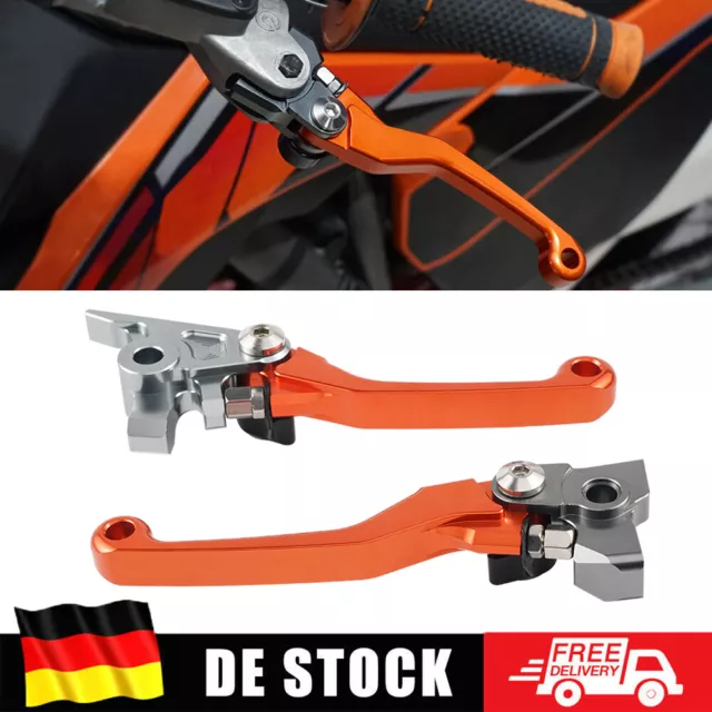 Pivot Brems Kupplungshebel Verstellbar Für KTM 250 300 350 500 EXC SX SXF 14-23