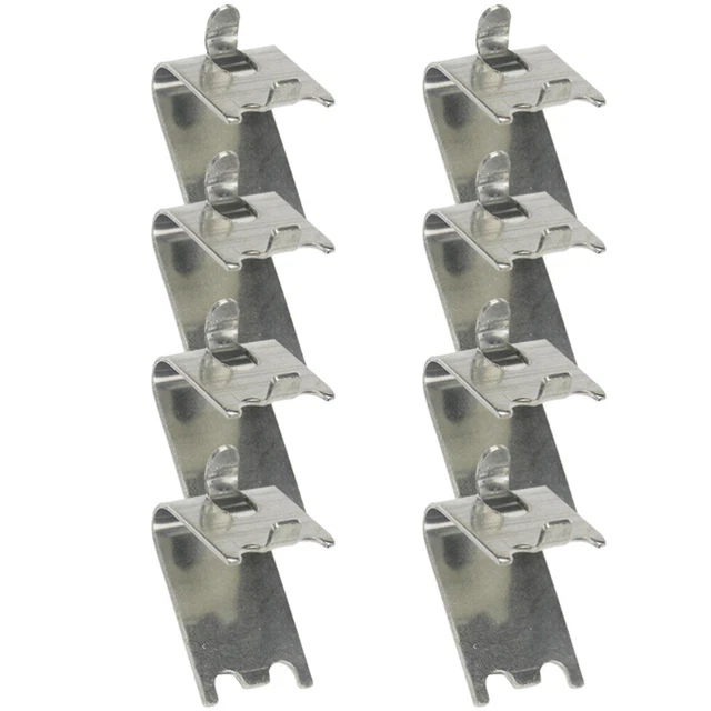 8 Pcs Shelf Pegs Supports Thicken Shelving Brackets Freezer Shelf Fixing Bracket