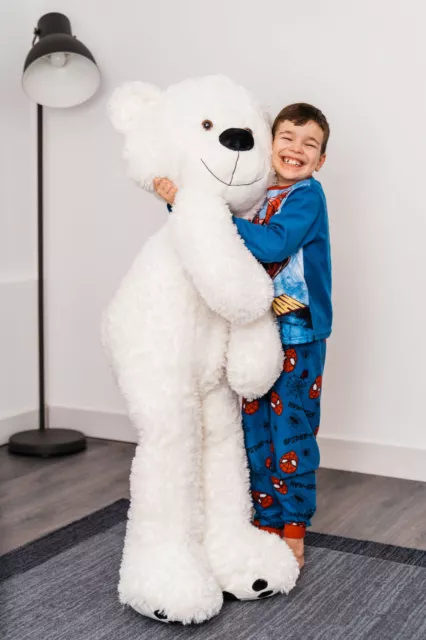 Curvaso Giant Big Teddy Bear Cuddly Soft Stuffed Plush Toy Girls Gift Birthday