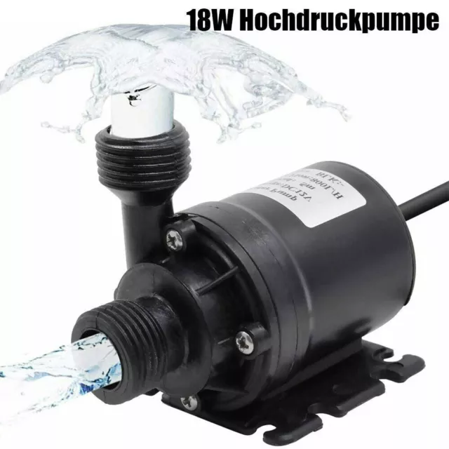 800 L/h Submersible Water Pump Fish Tank Aquarium for Feature Pond Fountain UK