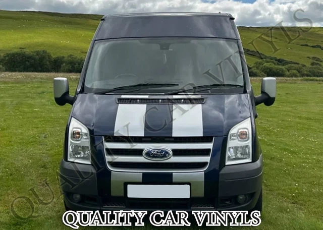 to fit FORD TRANSIT ST BONNET STRIPES GRAPHICS STICKERS DECALS MK6 MK7