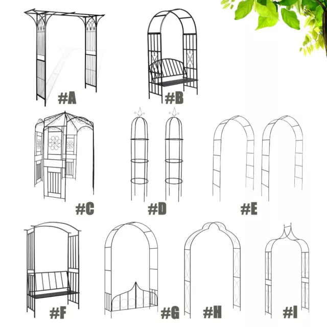 Gartenbogen Metallbogen Rosenbogen Pergola Rankgitter Spalier Torbogen Rosen