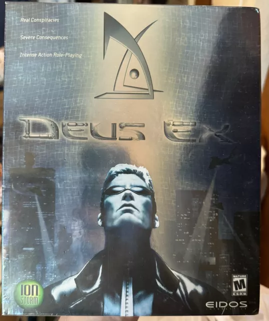 Deus Ex Big Box PC Game New Sealed