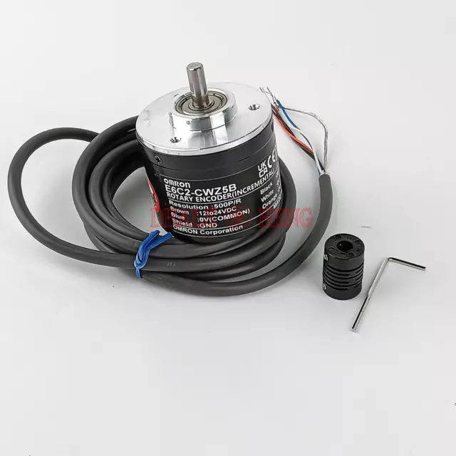 New 1PC Omron Rotary Encoder E6C2-CWZ5B 500P/R