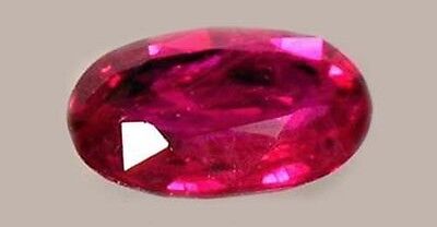 Ruby ½ct Near Flawless 19thC Antique Ancient Hebrew Israel Phoenician Trade Gem