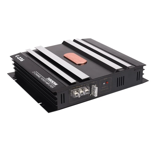 3800W Amplificatore 2 canali 12V Amplificatore audio auto amplificatori bassi subwoofer F8N1