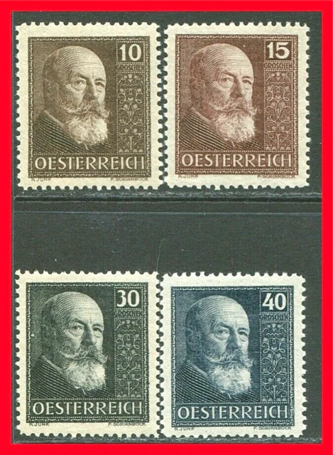 Austria Semi-postal Stamps Scott B77-B80, MNH Complete Set!! A54