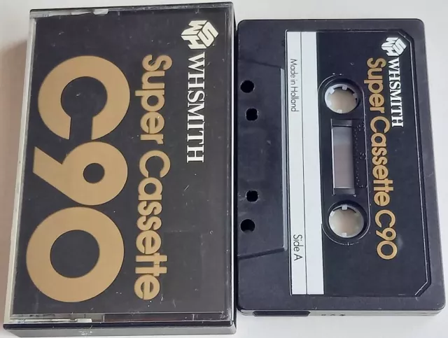 WHSMITH Super Cassette C90 Made In Holland RARE collectable