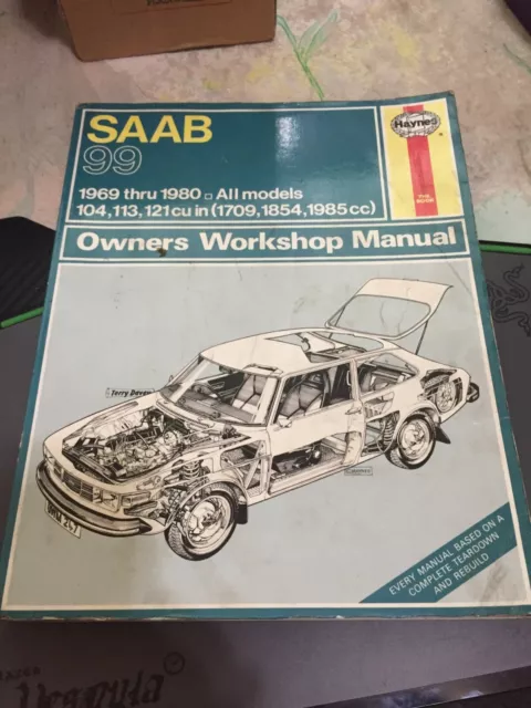 Haynes Saab 99 1969 to 1976 All Models Owners Workshop Manual