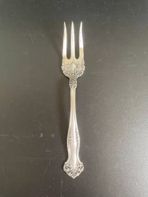 Victorian 1847 Rogers Bros A1 Avon 1901 Silverplate 6" Dessert Pastry Fork