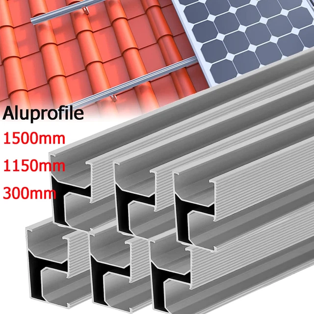 STAFFA DI MONTAGGIO Solare Fotovoltaico Guida Per Tetti In Mattoni - Foto 4