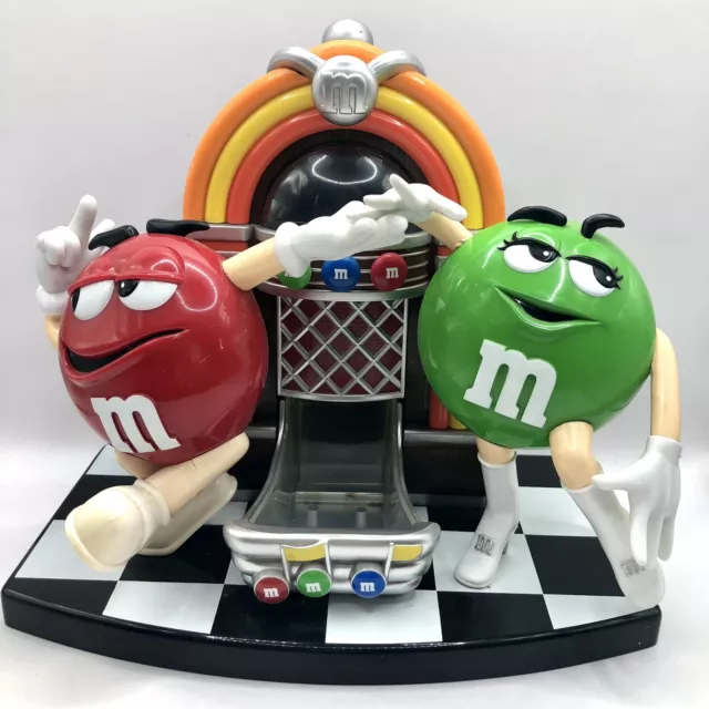 Vtg MM M&M Rock and Roll Jukebox Candy Dispenser Collectible Candy Display 2