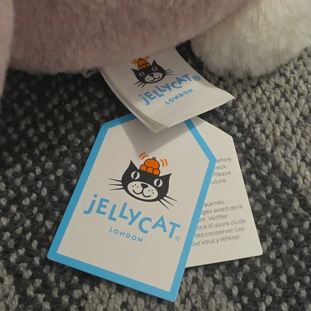 JELLYCAT BASHFUL TULIP Pink Bunny, New With Tags - Genuine £37.10 ...