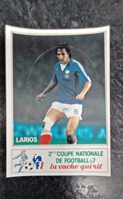 Autocollant Panini Vache Qui Rit Football 1981 - Jean Tigana, Olympique Lyon