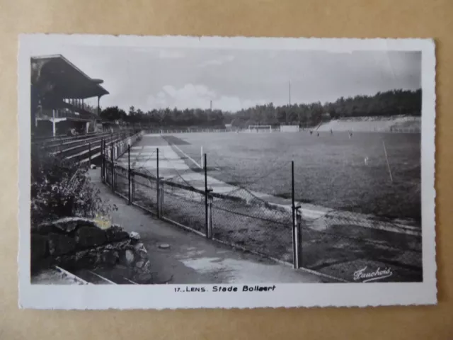 Stadionpostkarte, Stade Felix Bollaert, Lens, RC Lens, 1956, Nr. 17