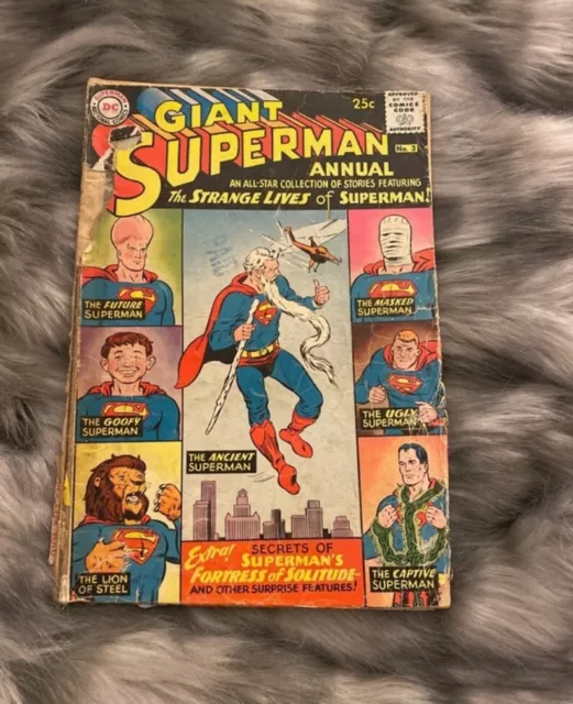 Giant Superman Annual #3  - DC Comics - 1961