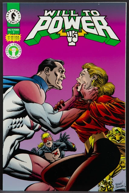 Will To Power-Comics Greatest World #7 - in NM-MT 9.8 condition - White Pages