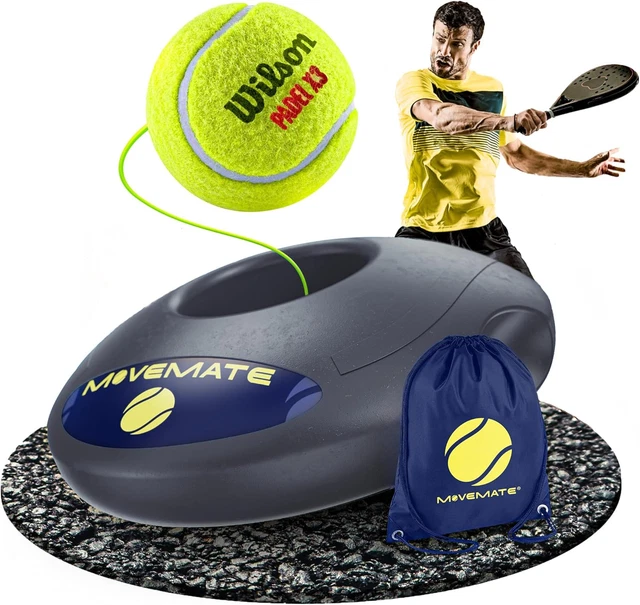 2 Pezzi Palla Allenamento Tennis con Cordino, Elasticità Trainer