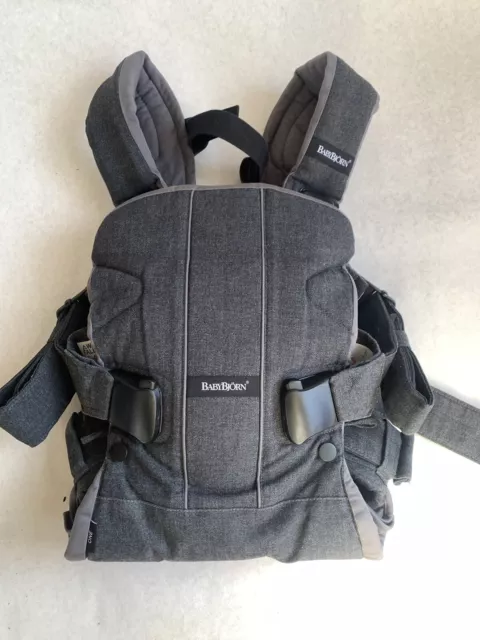 Baby Bjorn "One" baby carrier - Gray, barely used