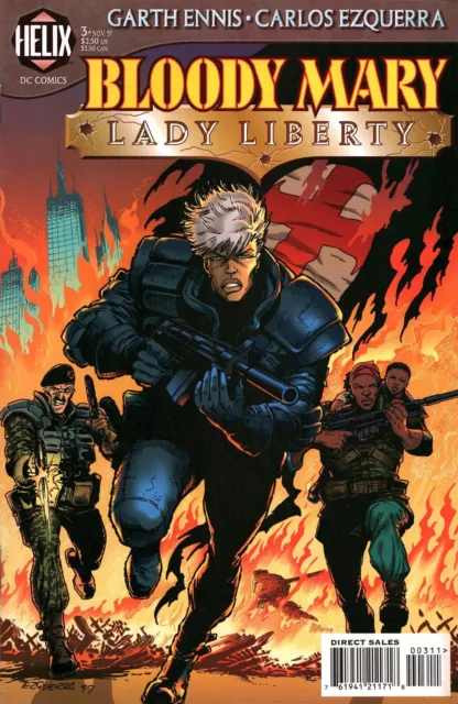 VTG Helix DC Comics Bloody Mary Lady Liberty Comic Book #3 (1997) High Grade