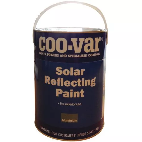 5lt Coo-Var Solar Reflecting Oil Based Solvent Paint Aluminium