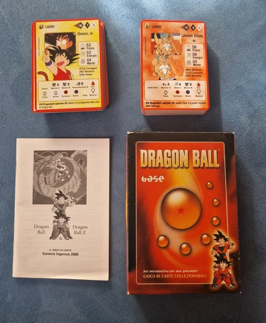 Dragon Ball Set Base - Gioco di Carte Collezionabili COME NUOVO