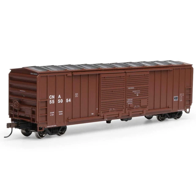 Athearn RND97981 50' FMC Double Door Box Car Canadian National #555054 HO Scale